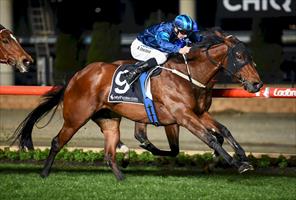 Moonlover - her 2nd win at Moonee Valley